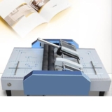 MTHHSXB Pinzatrice elettrica per Libri di Carta, Macchina per Rilegatura Automatica a Punto Metallico, Macchina per Piegare tratteggiata per Pagine Colorate di cartelle di Carte