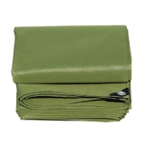 MWUCAIXIA Telone per tetto, copertura per tenda, in tela pesante, verde, per attività ricreative all’aperto e campeggio (dimensioni: 4 x 8 m)