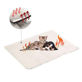 MZFANG Copertine Materasso per Cani Coperta autoriscaldante per gatti Coperta per Gatti animali domestici 60x45cm Tappetino Riscaldante Gatto Cuscino Cane Senza ​Copertine riscaldante