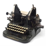 Macchina da Scrivere Meccanica 1907 Stati Uniti Nostalgia d’Arte retrò Regali da Collezione può digitare normalmente – 38 * 35 * 27 CM