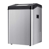 Macchina per cubetti di ghiaccio portatile per controsoffitto commerciale in acciaio inossidabile Ice Maker veloce per la produzione di ghiaccio adatta per bar di casa della cucina