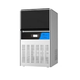 Macchina per il ghiaccio per la casa, piccole macchine per il ghiaccio da banco per cubetti di ghiaccio, funzione autopulente, a basso rumore, facile da usare, perfetta per bottiglie d’acqua e bevande