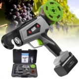 Macchina per legare le viti, strumento per legare le piante da giardino, con schermo digitale, strumento per legare le verdure, legare i rami in modo rapido e non dannoso, per pomodori, cetrioli