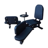 Macchina per lo stretching delle gambe, macchina per lo stretching regolabile per l’allenamento delle gambe, telaio in acciaio resistente, sdoppiatore per le gambe, attrezzo da palestra, attrezz