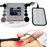 Macchina per terapia fisica Tecar Macchina per diatermia Tecar 448khz, Dispositivo per terapia fisica Tecar, Macchina portatile per terapia corporea con diatermia CET RET RF, con 8 testine di lavoro