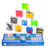 Magicat Set 10 Cubi Rompicapo Puzzle I Idee Regalo Natale 2024 I Rompicapo Bambini E Adulti I Articoli Regalo Natalizi Perfetti Per Idee Originali Natale, Regalo Di Natale Divertente, Feste Compleanno