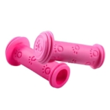 Manopole Bici Bambino,1 Paio 22mm Impugnature per Bicicletta Protezione Manubrio Bici Bambini Accessori Bicicletta Gomma Antiscivolo per Scooter Triciclo Rosa