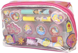 Markwins Princess Essential Makeup Bag – Set Trucco e Bellezza Disney Princess per Ragazze in un Beautycase Colorato – Con Trucchi e Accessori Divertenti – Giocattoli e Regalo per Bambine