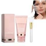 Maschera al Collagene, Collagen Film Viso, Maschera Peel Off, Pulizia Della Maschera Facciale, Maschera Viso Peel Off, per la cura della pelle secca e disidratata, con 1 pennello per maschera facciale
