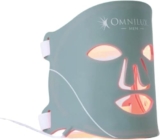 Maschera per terapia con luce LED flessibile Omnlux Contour Face approvata dalla FDA. Trattamento professionale di qualità clinica a casa. (UOMINI)