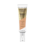 Max Factor Miracle Pure Fondotinta Liquido Idratante, con l’ 89% di Ingredienti di Origine Naturale, Vitamina C, Acido Ialuronico e SPF 30, 50 Natural Rose