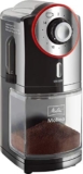 Melitta Macinacaffè Molino, 1019-01, Macinacaffè elettrico, Disco abrasivo piatto, Nero/Rosso, CD – Molino – rosso opaco