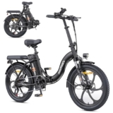 MilePort 1 Bici Elettrica Per Adulti, 36V 13AH Batteria Rimovibile 250w Motore Con 20 “*3.0” Fat Tire Pieghevole Bicicletta Elettrica, Velocità 25KM/H Gamma Fino a 100KM Città Pendolare Ebike