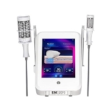 Mini EMSzero EMS+Rulli Macchina per la scultura del corpo e la costruzione muscolare mediante stimolazione elettromagnetica, contrazione muscolare estrema, decomposizione del grasso