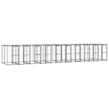 Mobili per la casa Cuccia per cani da esterno in acciaio 24,2 m²