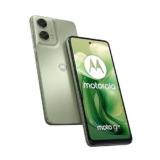 Motorola g24, Display 6.56″ HD+ 90 Hz, 50+2 MP, 5000 mAh ricarica 15W, 4/128GB, Dual SIM, IP52, NFC, Android 14, Cover Inclusa, Verde (Green)