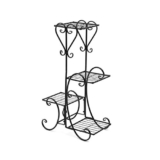 NBHDEK 4 Livelli in Metallo per la casa Semi di Fiori espositore per Piante Strumenti da Giardino scaffale per vasi scaffale Attrezzi e Attrezzature da Giardinaggio