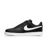 NIKE Court Vision Low Next Nature, Sneaker Uomo, Black White Black, 41 EU