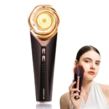 NOWMI Massaggiatore Viso Irradiazione LLLT a trasferimento di Calore in Zaffiro Anti-età Lifting Viso Antirughe Doppio Mento, Massaggiatore Viso LIfting Pelle Sensibile Disponibile