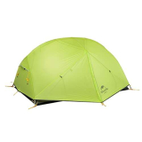 Naturehike Mongar Tenda da Campeggio 3 Stagioni 2 posti Tenda Ultraleggera Silicone 20D Escursioni e Campeggio (Verde Chiaro)
