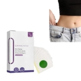 Neslemy Healthy Detox Patch dimagrante, cerotto disintossicante per la salute di Neslemy, cerotti dimagranti a base di erbe, patch disintossicanti per la pancia, per donne (1 scatola)