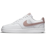 Nike Court Vision Low Next Nature, Scarpe Donna, Bianco White Pink Oxford, 38.5 EU