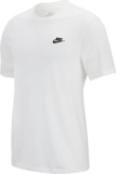 Nike M Nsw Club Tee Maglietta, White Black, M Uomo