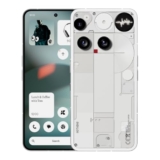 Nothing Phone (3) – Smartphone con tripla fotocamera posteriore da 50 MP, batteria al silicio-carbonio a lunga durata 24 ore, display AMOLED 6,67″ 120Hz, Glyph Matrix, 16GB + 512GB – Bianco