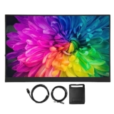 NutriEss 16 Inch Touchscreen Monitor HD 1920×1200 Dual Speaker Portable Type C Gaming Extension Display for PC Switch P S5 X box