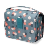OrgaWise Astuccio da toilette da donna, pieghevole, impermeabile, portatile, multifunzione, per inviare una bella borsa, Daisy Blu, Trousse de Toilette, Astuccio da toilette