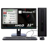 PCRENEWED TECNOLOGIA ACCESSIBILE Pc Desktop Pronto All’Uso, Computer Pc Fisso ricondizionato A10 3.5 Ghz, Ram 16Gb, SSD 512Gb, Pacchetto Office 2019, Windows 11 Pro (Ricondizionato) (Pc Completo)