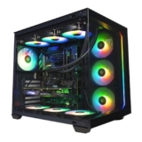 PJ DIGITAL STORE Pc gaming i9 14900K, Rtx 4070Ti SUPER 16Gb, Ram 32Gb 6000Mhz, Ssd 2000 Gb NVMe, Dissipatore a Liquido 360mm, Windows 11 Pro, Pc gaming fino a 6.00Ghz – BRILLIANCE i970KT