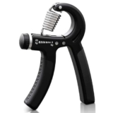PORTENTUM Hand Grip, 5-60kg Pinza Mano, Regolabile Attrezzi Gripper per Allenamento Mani Avambraccio und Riabilitazione, Nero