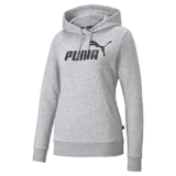 PUMA Ess Logo Hoodie FL, Sudor Women’s, Grigio Chiaro, S