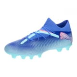 PUMA Future 7 PRO FG/AG, Soccer Shoe Unisex-Adulto, Bluemazing White-Electric Peppermint, 41 EU