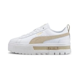 PUMA Mayze Lth Wn’s, Scarpe da Ginnastica Donna, Multicolore White Peyote, 39 EU