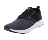 PUMA Unisex Nrgy Comet Scarpe da corsa su strada, Puma Black Puma White 1, 42.5 EU