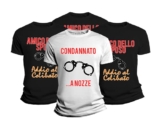 Pack Tshirt Addio al Celibato – Condannato a Nozze – Amico dello Sposo – Addio al Celibato – Maglietta Addio al Celibato – Maglia Celibato – Idea regalo addio al celibato – Idea Regalo Sposo