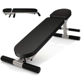 Panca con manubri pieghevole per fitness, panca regolabile, per addominali, attrezzatura per il fitness a casa, cuscinetto per allenamento della forza, 200 kg