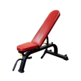 Panca per pesi piccola con manubri, regolabile, multifunzione, professionale, attrezzatura per il fitness, panca con manubri, panca multi-angolare, per addominali e fitness