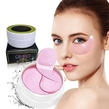 Patch occhi 60Pcs, maschera viso, contorno occhi,borse donna, skincare,patch occhiaie e borse, skin care kit viso,maschere per il viso, drenante(Fragola)