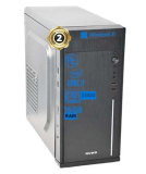 Pc Fisso i7, 16gb Ram, Ssd da 250gb, Cpu fino a 3.90ghz, Scheda video GT610 2GB dedicata ,Wifi Usb Incluso, Windows 11 Pro, Office 2019, Computer PC Desktop completo per ufficio,casa pronto all’uso