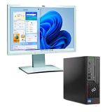 Pcrenewed, Pc Desktop Pronto All’Uso, Computer Pc Fisso Intel i5, Ram 8Gb,HDD 500 + SSD 128 Gb, Pacchetto Office, W 11 Pro e Chiavetta WI-FI (Ricondizionato) (Pc + Monitor 22″)