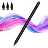 Penna Digitale Per Tablet Android Compatibile Con Samsung Lenovo Huawei Xiaomi Acer Asus Lg Google Dell Touch Screen Telefono Smartphone, 1,5mm Superfine Aspirazione Magnetica Active Stylus Pen