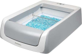 PetSafe – Lettiera per Gatti Autopulente ScoopFree, per Gatti Automatica, Monitor Sanitario Integrato, Igienico, Pulito, Include Lettiera per Gatti in Silice, Senza Coperchio, Seconda Generazione