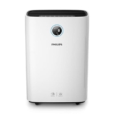 Philips 2000I Series 2 In 1 Purificatore E Umidificatore D’Aria, Controllo Tramite App, Polvere E Allergeni In Ambienti Fino A 65 M², 4 Velocità, Nero, Bianco (AC2729/10)