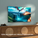 Philips 55MLED820 Mini LED 4K Smart TV – Display 55’’ con processore P5 Perfect Picture Ultra HD, Titan OS, Dolby Vision e Dolby Atmos Sound