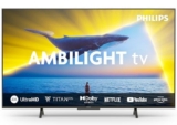 Philips Ambilight 43PUS8109 4K LED Smart TV – Display 43’’ con piattaforma Titan OS, Pixel Precise Ultra HD e Dolby Atmos Sound, funziona con Alexa e Google Voice Assistant – Cromato Satinato