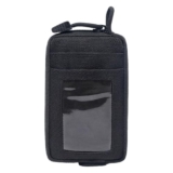 Portafoglio in vita, per soldi – Porta carte di credito in nylon – Custodia compatta per gadget, borsa impermeabile per piccoli attrezzi, per organizer da campeggio all’aperto