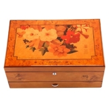 Portagioie Pianoforte Vernice Gioielli Box Braccialetto Collana Anello Orologio Scatola di Immagazzinaggio Regalo di Nozze Espos